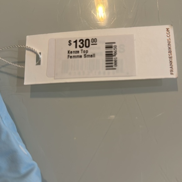 Frankies Bikinis polka dot top - size S - Picture 4 of 6